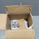 12.3" W Narrow Over the Door Pantry Organizer, 6-Tier Over the Door Organizer with Adjustable Basket, Pantry Door Organization for Pantry Kitchen Storage Room Spice Rack, White