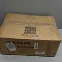 9 Tier Tree Bookshelf with Light, Remote, Timer & Cabinet, Dimmable Modern Tall Floor Standing Corner Book Shelf, Small Narrow Wood Bookcase for Living Room, Bedroom, Office(Black)