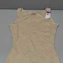 Maidenform Women's Shapewear Cami Tank Top, Tummy Control & Back Smoothing (XX-Large, Latte Lift)