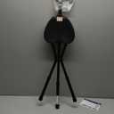 KMINA PRO - Cane Chairs for Adults (Height Adjustable Handle), Foldable Walking Cane with Seat for Seniors, Adjustable Cane with Stool, Travel Cane with Chair for Women, Aluminum Cane for Men Black