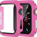 Case for Apple Watch Screen Protector SE 3(2025) SE 2/SE/Series 4 5 6 40mm with Tempered Glass | Slim Guard Bumper | Full Coverage Hard PC Protective Cover | Compatible iWatch 40mm