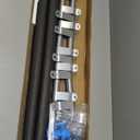 Universal Trampoline Replacement Enclosure Poles with Clamp and Hardware Fits 6 Straight Poles Trampoline