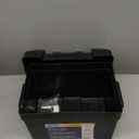 Camco Heavy Duty Battery Box with Straps and Hardware - Group 24 |Safely Stores RV, Automotive, and Marine Batteries |Durable Anti-Corrosion Material | Measures 7-1/4" x 10-3/4" x 8" | (55363)