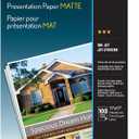 Epson Presentation Paper MATTE (11x17 Inches, 100 Sheets) (S041070),White