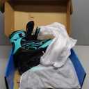 2PM SPORTS Vinal Girls Adjustable Flashing Inline Skates, All Wheels Light Up, Fun Illuminating Skates for Kids Men Adult Women and Boys (X-Large - Adult (9.5W-12W/8.5M-10.5M), Mint)