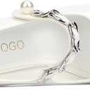 GOTOGO Women's Mary Jane Shoes (8.5, White Patent)