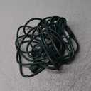 15FT Outdoor Green Extension Cord with Multiple Outlets, Evenly Spaced 3 Outlets, Light Duty 16/3 SJTW Cable with Grounded Plugs, 13AMP 1625W 125V 16AWG, ETL Listed