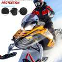 RIGWARL Waterproof Gloves for Cold Weather with 3M Thinsulate, Extreme Cold Winter Snow Glove 7 Layer Thermal Men Women/Youth (117 Colder Plus-(85% Warm&waterproof)-black)