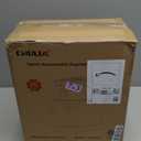 CHULUX Slim Espresso Machine with Milk Frother, 20 Bar Professional Italian Pump Espresso Coffee Machine for Home Cappuccino & Latte Maker, Stainless Steel, Silver