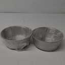 304 Stainless Steel Dog Bowls Set of 2, Anti Rust Metal & Non Slip Rubber Base, Heavy Duty Large Feeding Dishes, Food Grade BPA Free, Food and Water Bowl for Large Dogs (64oz, 8cup)