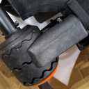 VEVOR Racing Wheel Stand Foldable For Logitech G923/G920/G29, Steering Wheel Stand & Foot Pedal Angle Adjustable, Portable Steel Driving Simulator Cockpit-Thrustmaster T248P, GT/Formula Mode Large Size