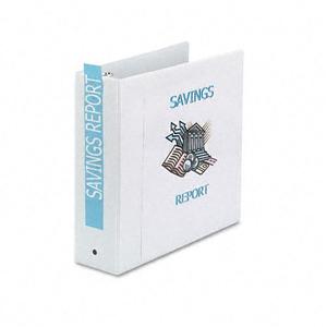 Avery Economy View Binder, 3-Inch Capacity, 11 Inch x 8 1/2 Inch, White (AVE05741)