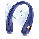 KIDEE Portable Neck Fan, Personal Bladeless Rechargeable, Upgraded 4000mAh Battery & 360° Surrounding Air Outlet, Increase Air Volume, Ultra Quiet, Long Use Time Wearable Fan for Home Travel