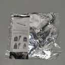 MOWO Star-shaped Foil Balloons, 10" Silver, Pack of 50