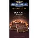 Ghirardelli Intense Dark Chocolate Sea Salt Soiree Bar, 3.5 oz, Pack of 6 (BBD 08/30/26)