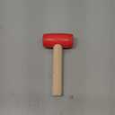 1Pcs Toy Hammer Simulation Wooden Hammers Plastic Toddler Hammer SmallPortable Kids Maintenance Tools Toys Pretend Fake Mallet Hammers for Boys Girls