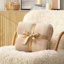 Hansleep Fleece Light Camel Twin Blanket, Super Soft Flannel Fuzzy Plush Cozy Blanket for All Seasons, Light Camel, Twin 60x80 Inches
