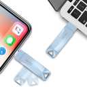 512GB Photo Stick for Phone, Qainerly USB Flash Drive for Phone All Models, 4-in-1 De