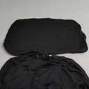 Deisy Dee ONLY Chair Cover Stretch Chair Slipcover Covers for Guest Reception Arm Chair (Black)