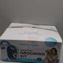 Uproot Clean Pet Groomer Vacuum Kit 7 in 1 - Cat & Dog Grooming Kit with Brush, Detangle, Deshed, Trim, Clean, & Dry Attachments - Complete Cat & Dog Grooming Vacuum for Shedding Pets