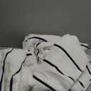 White Classic Cotton Pool Towels Oversized 35 x 70 Inches, Ultra Absorbent and Low Lint Striped Beach Towels for Adults, Stripes Design Luxury Extra Large Bath Towels, Navy Blue, 3 Pack