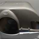 Omega Paw Roll 'n Clean Self Cleaning Litter Box, Brown, Large