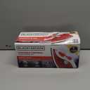 BLACK+DECKER Variable Control Compact Iron, TrueGlide Premium Nonstick Soleplate, Ergonomic Mist/Steam Burst, Red