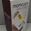 Momcozy Baby Carrier - Ergonomic, Cozy and Lightweight Carrier for 7-44lbs, Effortless to Put On, Ideal for Hands-Free Parenting, Enhanced Lumbar Support, Purehug for Infant to Toddler, Black