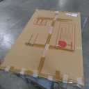 FORBATH 60x36 Inch Large Bathroom Mirror for Double Sinks, Brushed Black Deep Frame Wall Mirror with Rounded Corners, Anti-Rust Tempered Glass for Modern Farmhouse Vanity (Horizontal/Vertical)