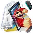 LISEN for Nintendo Switch 2 Screen Protector [2025 Upgrade] (ANTI-GLARE & Auto Alignment Kit) Screen Protector Switch2 Tempered Glass [Longest Durable] Full Coverage switch 2 pre order accessories, 1 Pack