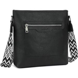 TANTOMI Crossbody Bags for Women Crossbody Handbag Travel Crossbody Purse for Women Hobo Bag Shoulder Bags for Everyday (Black)