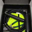 Weighted Jump Rope 1LB for Men & Women - Heavy Duty 11mm Steel Cable, Metal Handles with Smooth Spin, Comfortable Grips & Adjustable Length | Perfect for Muay Thai, MMA & High-Intensity Fitness Workouts (Black)