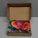 Konohan 6 Pcs Portable Wearable LED Lights Neon El Wire, Battery Operated, Glow Wire for DIY Costume, Halloween, Christmas Decorations(Red, Pink, Blue, Green, Purple, Yellow,16.4 Feet)