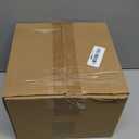 8 Inch Flexible Ducting Hose 12 Feet Black Aluminum Ducting -4 Layer Protection Dryer Vent Hose for HVAC Heating Cooling Ventilation and Exhaust, 2 Clamps Included