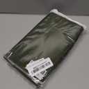 Nestl Soft Pillow Shams Set of 2 - Double Brushed Microfiber Pillow Covers - Hotel Style Premium Bed Pillow Cases, with 1.5 Decorative Flange, King 20"x36" - Olive Green