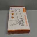 Churro Maker Machine, Stainless Steel Churros Gun Kit, 3-in-1 Multifunctional Cookie Press Hollow Churro with Piping Bag, 7 Piping Nozzles, 9 Cookie Discs & 2 Brushes, Easy to Clean (Black)