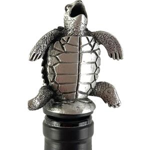Happy Hour Sea Turtle Pourer - Stopper, Aerator, and Perfect Pourer