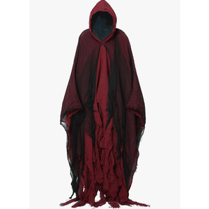 Hooked Cloak, Scary Halloween Costumes for Men, Black Cape for Adult Cosplay Props, Scream Costume for Women
