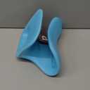 RESTCLOUD Neck and Shoulder Relaxer, Cervical Traction Device for TMJ Pain Relief and Cervical Spine Alignment, Chiropractic Pillow Neck Stretcher (Blue)