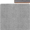 PURE ERA Carpet Stair Tread Landing Mat 30 x 30 Inch Tape Free Self Adhesive Non Slip Skid Resistant Indoor Doormat Area Rug Floor Mat for Kitchen Bathroom Workstations Washable