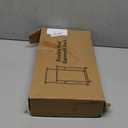 Calmootey Double Rods Clothes Garment Rack, Rolling Clothing Rack for Hanging Clothes, Coat Storage, Organizer for Bedroom, Livingroom, Apartments, Black