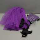 Halloween Costume Accessories for Adult Women - Halloween Costumes Party Cosplay Set for Teens Girls (Purple)