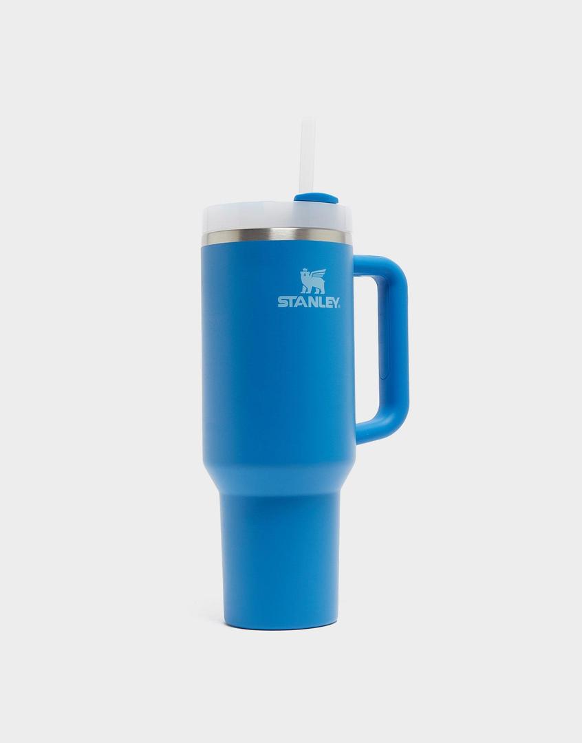 STANLEY Quencher H2.0 Tumbler with Handle and Straw 40 oz | Flowstate 3-Position Lid | Cup Holder Compatible for Travel | Insulated Stainless Steel Cup | BPA-Free | Stainless Steel Shale