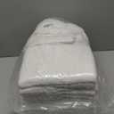 100% Cotton Bath Towel Set Pack of 24|500 GSM|Soft Large Bath Towel|Super Absorbent|Quick Dry|Ideal for Pool Home Gym Spa Hotel|Perfect for Daily Use|Bath Towel Set 20x40 Inche|White