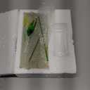 Red Co. Decorative Glass Lovely Flower Bouquet with Vase, Gift Boxed  Morning Glory