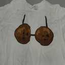 Funny Coconut Summer Coconuts Bra Funny Halloween Costume T-Shirt for Men Women XL