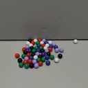 DODHEG 60 Pcs Acrylic Glass Marbles, Bulk Acrylic Marbles, for Various Marble Games 0.63 inch, Multicolor.