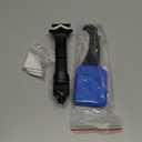 Saker Silicone Caulking Tools-3 in 1 Sealant Finishing Tool Grout Remove Scraper Caulk Remover Glass Glue Angle Scraper for Bathroom,Kitchen,Floor,Window,Sink Joint,Frames Seal (Black Blue)