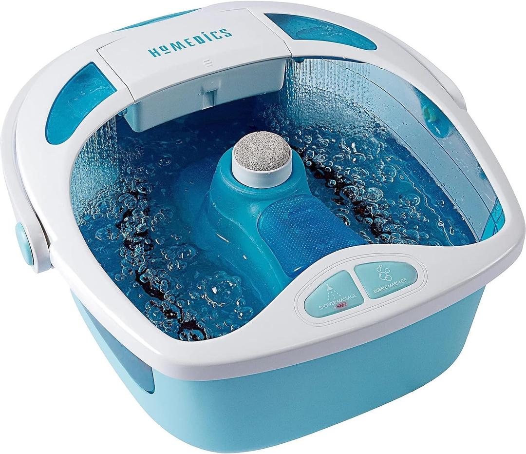 Homedics Shower Bliss Heated Foot Spa, Shower Massage Water Jets