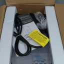 Dumos Nugget Ice Makers,Portable Ice Machine Countertop Ready in 6 Mins, 1.55L Water Tank, Self-Cleaning, for Office, Party, RV, Home, Black